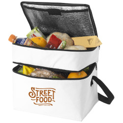 Bolsa isotermica de 2 compartimentos con cremallera Oslo