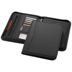 Portafolios A4 con cremallera Ebony