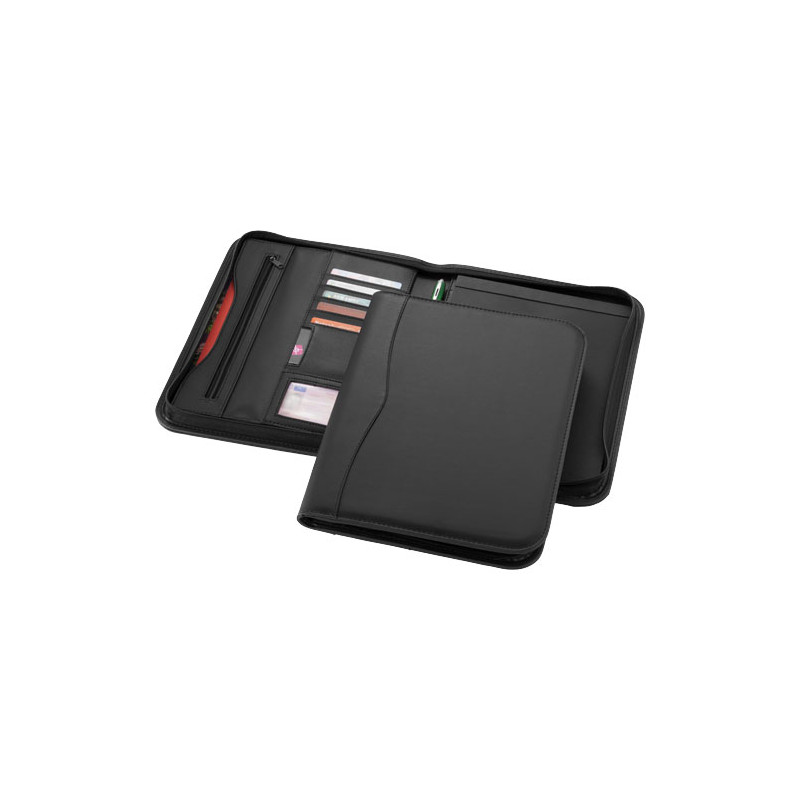 Portafolios A4 con cremallera Ebony
