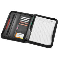 Portafolios A4 con cremallera Ebony