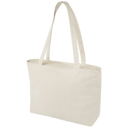 Bolsa Tote de algodon 320 g m con cremallera Ningbo