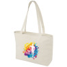 Bolsa Tote de algodon 320 g m con cremallera Ningbo