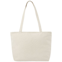 Bolsa Tote de algodon 320 g m con cremallera Ningbo