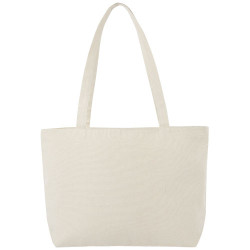Bolsa Tote de algodon 320 g m con cremallera Ningbo