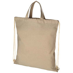 Mochila de cuerdas de algodon reciclado de 210 g m 6L Pheebs