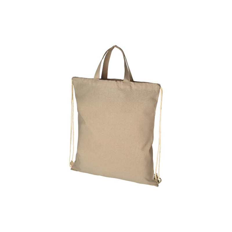Mochila de cuerdas de algodon reciclado de 210 g m 6L Pheebs