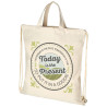 Mochila de cuerdas de algodon reciclado de 210 g m 6L Pheebs