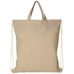 Mochila de cuerdas de algodon reciclado de 210 g m 6L Pheebs