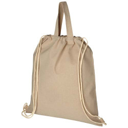 Mochila de cuerdas de algodon reciclado de 210 g m 6L Pheebs
