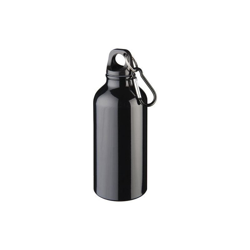 Botella de 400 ml de aluminio con mosqueton Oregon
