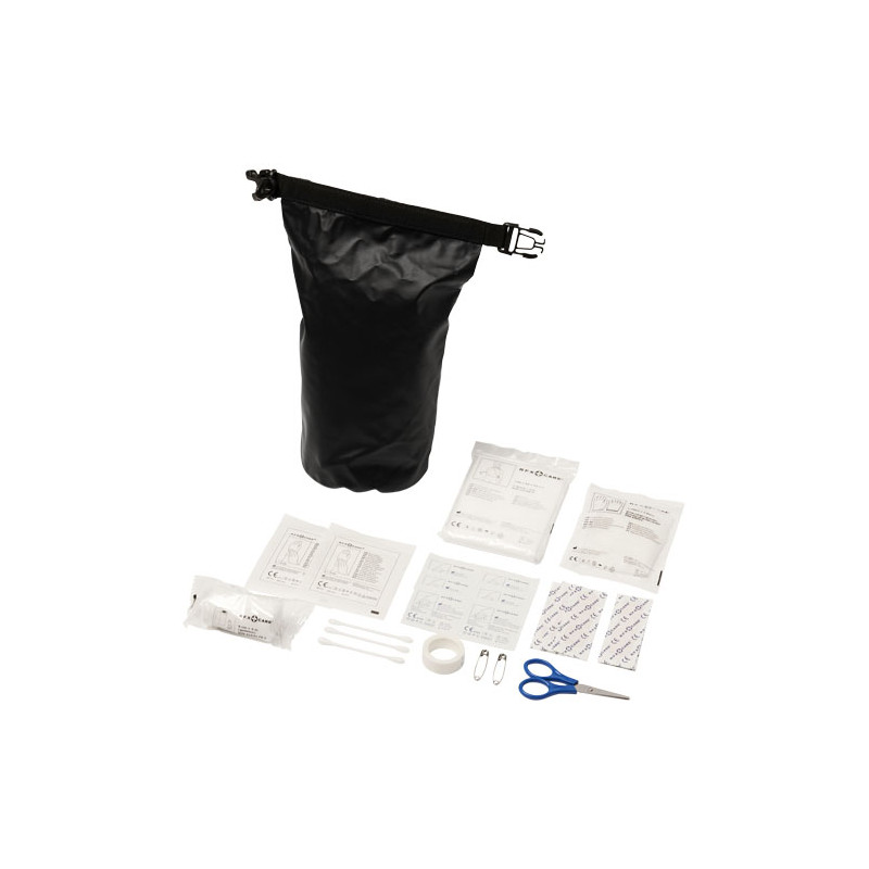 Bolsa impermeable con 30 elementos de primeros auxilios Alexander
