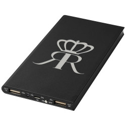 Bateria externa de aluminio de 8000 mAh Plate