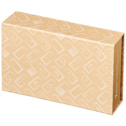 Bateria externa inalambrica de 6000 mAh de bambu tela Future