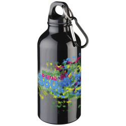 Botella de 400 ml de aluminio con mosqueton Oregon