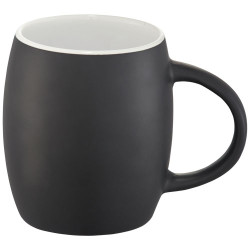 Taza de ceramica de 400 ml con base de madera Hearth