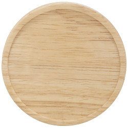Taza de ceramica de 400 ml con base de madera Hearth