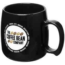 Taza de plastico clasica de 300 ml