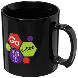 Taza de plastico estandar de 300 ml