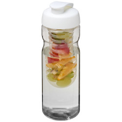 H2O ActiveR Base Bidon deportivo e infusor con Tapa Flip de 650 ml