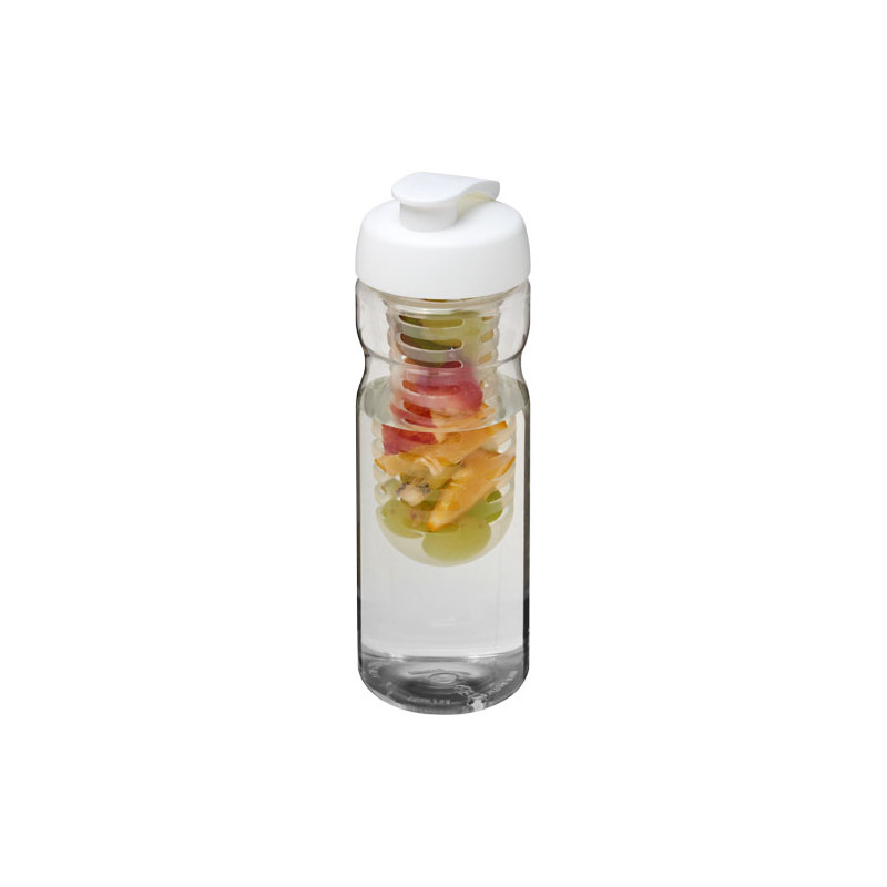 H2O ActiveR Base Bidon deportivo e infusor con Tapa Flip de 650 ml