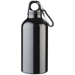 Botella de 400 ml de aluminio con mosqueton Oregon