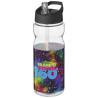 Bidon deportivo con tapa con boquilla de 650 ml H2O ActiveR Base