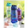 Bidon deportivo con Tapa Flip de 600 ml H2O ActiveR Pulse