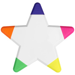 Marcador fluorescente estrella Solvig