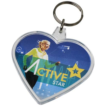 Llavero con forma de corazon Combo
