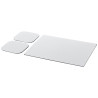 Combo 3 de alfombrilla para raton y juego de posavasos Brite MatR