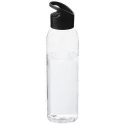 Botella de Tritan transparente con tapa de colores de 650 ml Sky