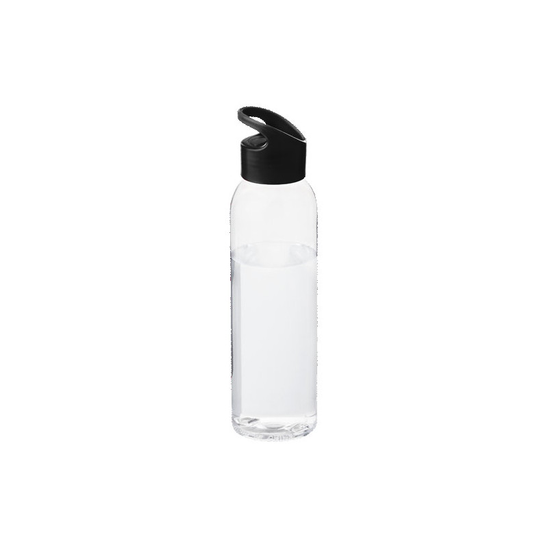 Botella de Tritan transparente con tapa de colores de 650 ml Sky
