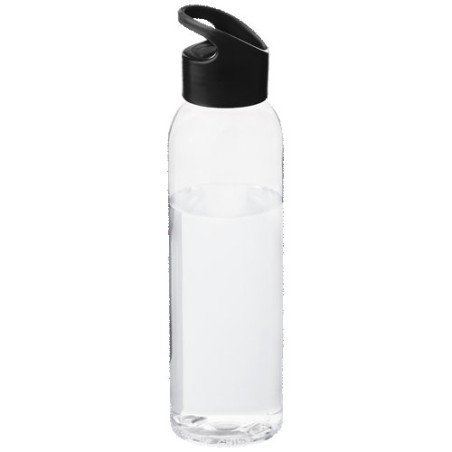Botella de Tritan transparente con tapa de colores de 650 ml Sky