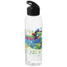 Botella de Tritan transparente con tapa de colores de 650 ml Sky