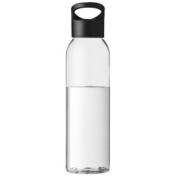 Botella de Tritan transparente con tapa de colores de 650 ml Sky