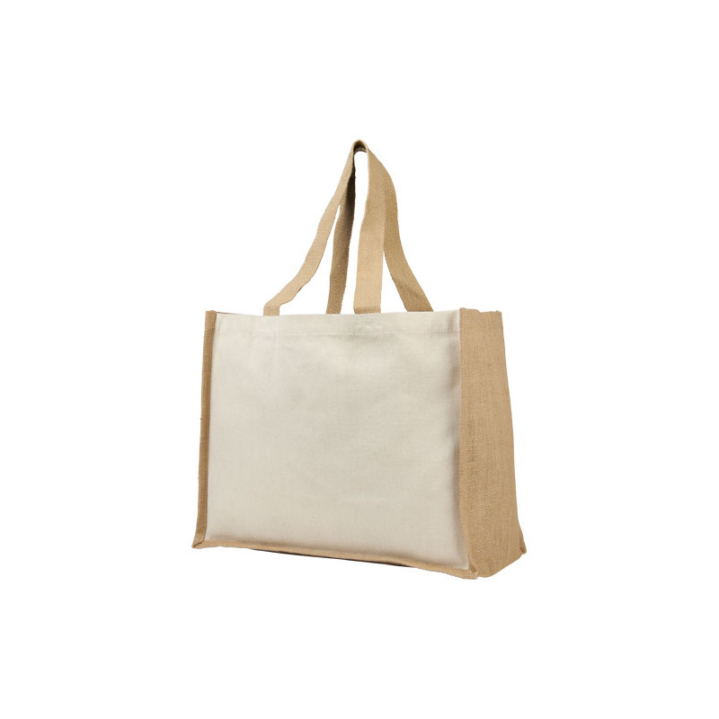 Bolsa Tote para la compra de lona y yute de 320 g m Varai