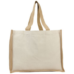 Bolsa Tote para la compra de lona y yute de 320 g m Varai