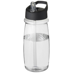 Bidon deportivo con tapa con boquilla de 600 ml H2O ActiveR Pulse