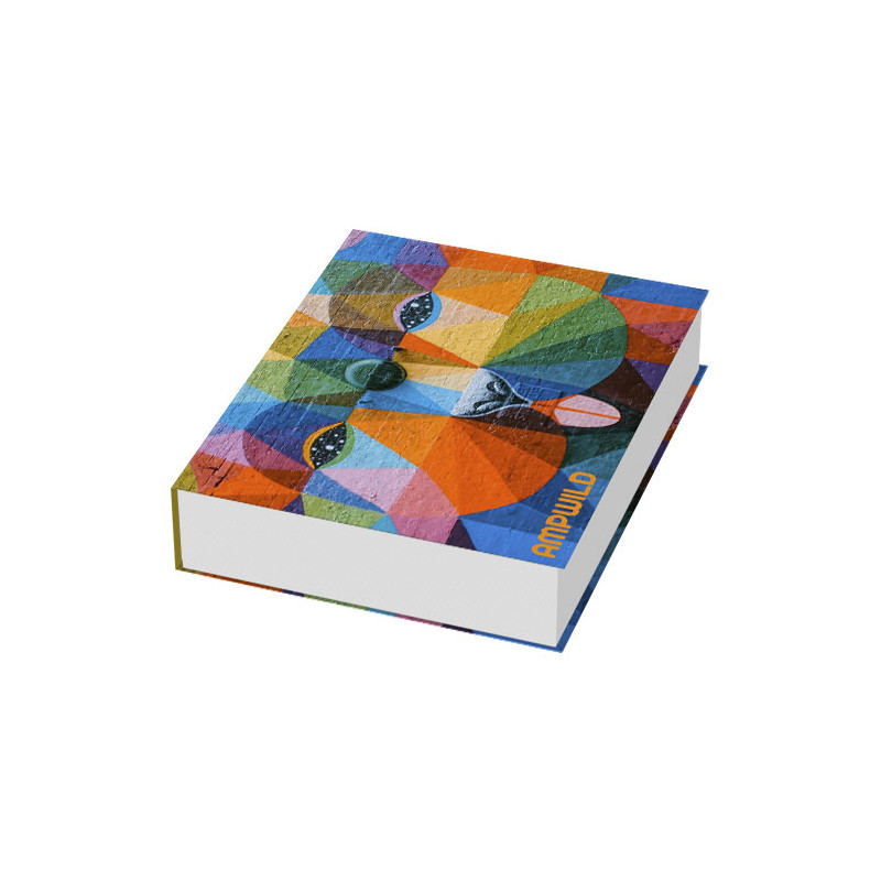 Set de marcapaginas con notas Combi de tapa dura