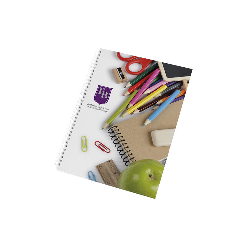 Cuaderno A4 Wire o y tapa dura