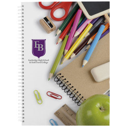 Cuaderno A4 Wire o y tapa dura