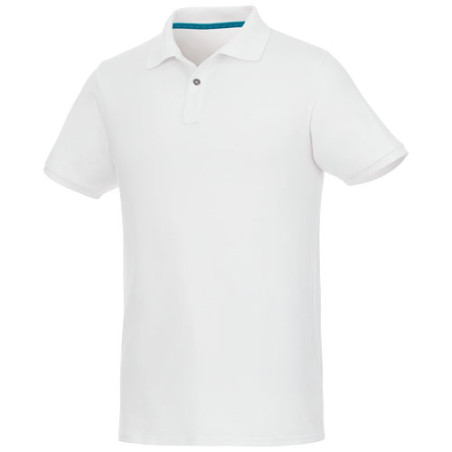 Polo de manga corta de material reciclado organico para hombre Beryl