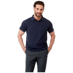 Polo de manga corta de material reciclado organico para hombre Beryl
