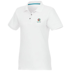 Polo de manga corta de material reciclado organico para mujer Beryl