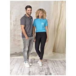 Polo de manga corta de material reciclado organico para mujer Beryl